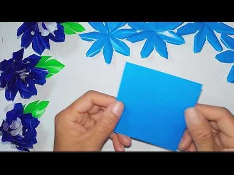 Tutorial Membuat Bunga 🌹 Mawar Dari Kertas Origami