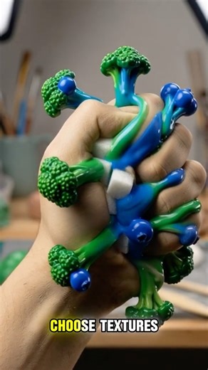 Is Sugar Eating Your Heart? 🧊💔 (Satisfying Claymation)" #Claymation #StopMotion #Shorts #ASMR