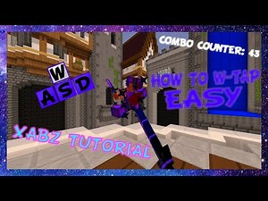 How to W-Tap Easy! Minecraft Tutorial