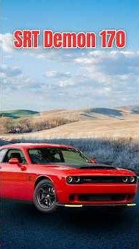 Dodge SRT Demon 170 – The Fastest Muscle Car in History
