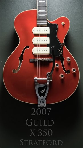 15 reactions | Today we’ve got @joeyboone on this 2007 Guild X-350...