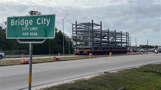 'Heavy haul' loads being moved to Golden Triangle Polymers construction site this week
