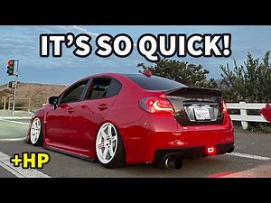 Tuning My Modified Subaru WRX!
