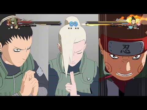 TEAM HINATA VS TEAM SHIKAMARU WHO WIN BATTLE - NARUTO STORM 4