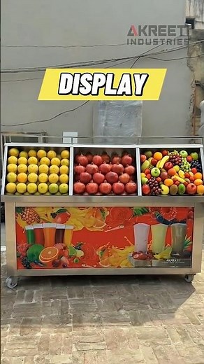 Perfect Juice Counter Setup for Juice Shops #juicecounter #juiceshop