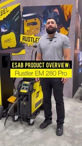 🔥 More power. More precision. More pro. 🔥 The Rustler 280 PRO isn’t just another MIG welder—it’s the upgrade your shop has been waiting for. Built with PreciDrive™ for ultra-smooth wire feeding and industrial-grade performance, you’ll lay down cleaner beads with less rework. Who’s ready to run this beast? Tag a welder who needs an upgrade! 👇 #welding #migwelder #bluecollar | ESAB North America