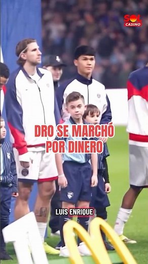 Dro missing in action with PSG, good thing he left to play more