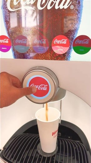 Tutorial: How to Pour a Coke at Coca-Cola Freestyle Soda Fountain Machine | Wendy’s, Aiea, Hawaii