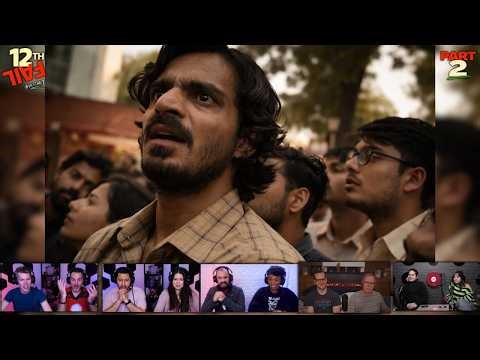 12th Fail Reaction Part 2 🔥 | Foreigners React to “The Tough UPSC Journey to Become IPS”