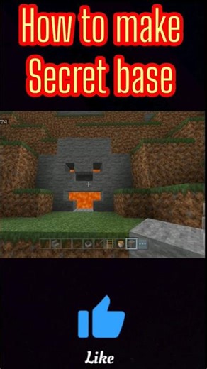 how to make secret base in #minecraft