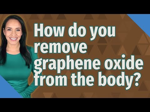 How do you remove graphene oxide from the body?