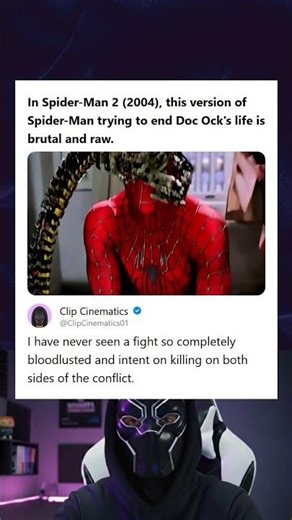 Spider-Man 2 2004 Spider-Man Tries to End Doc Ocks Life Bloodlusted Fight