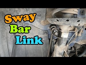 2009-2014 Honda Fit Front Sway Bar Link Replacement How To DIY