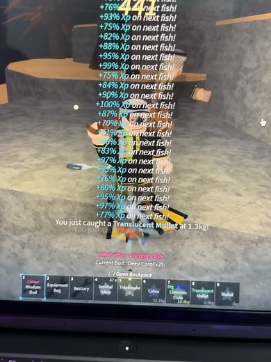 Easy Leveling with XP Glitch in Roblox Fisch Update