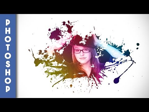 Paint Splash Effect/Splatter Effect | Photoshop Cs6 |Photoshop Tutorial
