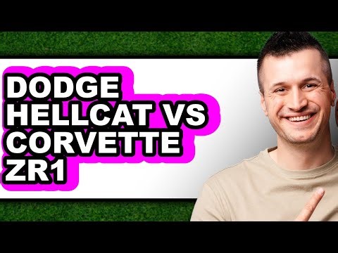 Dodge Hellcat vs Corvette ZR1 - Full Comparison