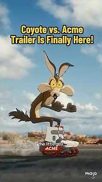 Coyote vs Acme Production Drama