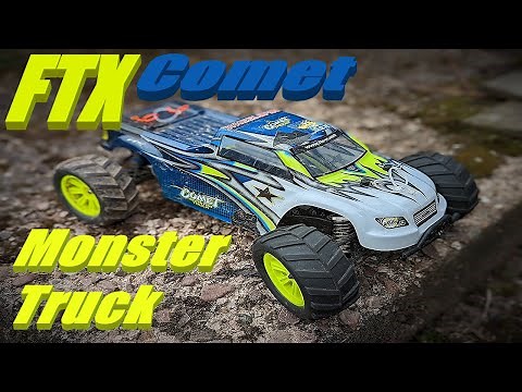 FTX Comet 1:12 RWD RC Monster Truck Review, Run & Tear Down.