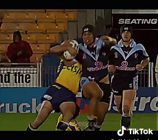 The Rhino Run. 🤯 | Iafeta Paleaaesina | #fyp #rugby | Rugby