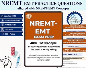 EMT Study Guide PDF | EMT Exam Prep With Practice Questions & Flashcards | Emergency Medical Certification Review | First Responder - Etsy Australia