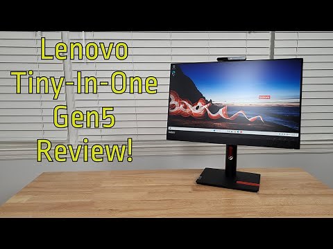Lenovo Tiny In One 24" Gen 5 Monitor Review - Including Assembly with a Tiny PC