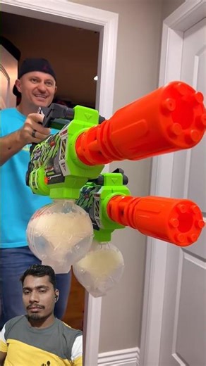 XSHOT HEAVY GUYS: Gatling Gel Gun!