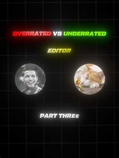 Overrated vs Underrated Editors Part 3: Zakaria & Goofyhaloody