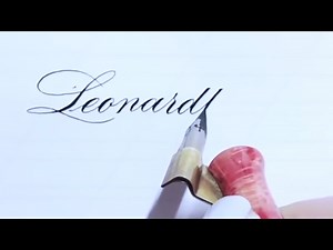 Calligraphy pointed nibs review with Kei Haniya