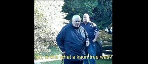 WATCH: In this compelling speech after the rāhui ceremony at the Waitakere Ranges Regional Park, Te Warena Taua shares the importance of kauri to the whole forest, how 17 other species are reliant on kauri (“so if the big fella goes down, all the rest will follow”) and why it’s therefore crucial for us to stay out of the ranges to stop the spread of kauri dieback disease. He also talks of kauri’s relationship to the oceans and how, as mana whenua, Te Kawerau a Maki are speaking with 1000 years o