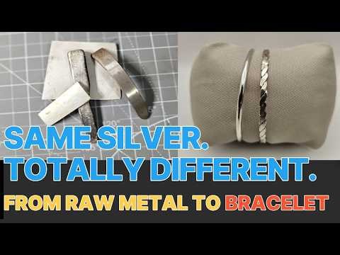 Making a Handmade Silver Bracelet