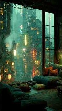 NEON RAIN // Blade Runner Cyberpunk Ambient Short