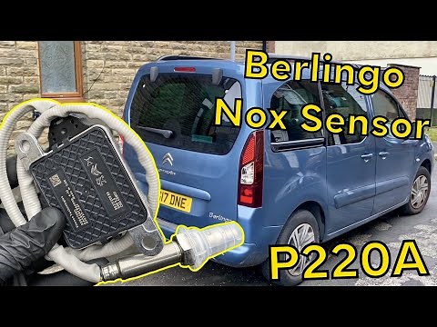 Citroen Berlingo / Peugeot Partner HDi Nox Sensor Replacement. Removing Seized Nox or Sensor, P220A