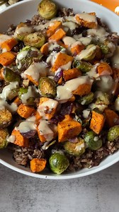 Elevate your vegetables with our NEW mouthwatering blend, The House Blend Vegetable All-Purpose Seasoning, featuring flavors of caramelized sofrito and sweet fennel. 🥦🥕 This Wild Rice Roasted Veggie Bowl from @kaylasbeencooking is the perfect way to highlight this veggie seasoning. Get the full recipe down below. Shop now for 10% off your first order. Ingredients: For the Roasted Veggies: • 1 TB Spice House Vegetable All-Purpose Seasoning • 2 cups Brussels sprouts, halved • 2 sweet potato, pee