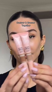 Using bronzer & contour together - what do you think? #makeup #makeuptutorial #makeuphacks #contour #contourtutorial | Melis Ekrem