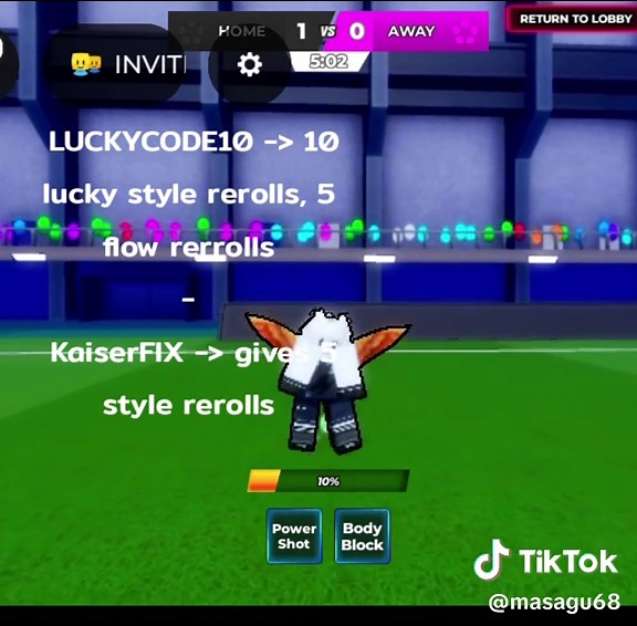 Unlock New Codes for Blue Lock in Roblox