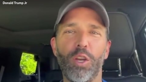 Donald Trump Jr calls Joe Biden an 'idiot'