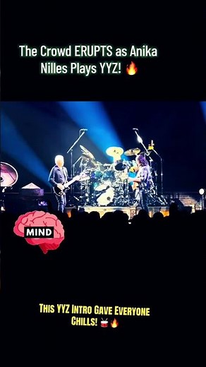Is this the best YYZ intro since Neil Peart? Watch Anika Nilles and decide. 🔥🥁