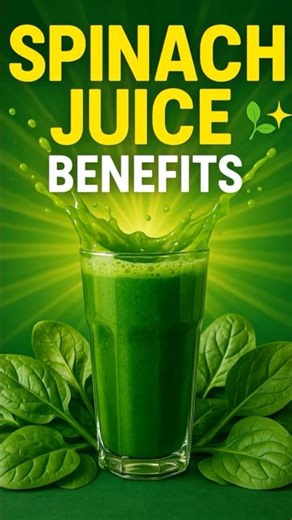 Incredible Spinach Juice Benefits 🌱 Boost Energy, Immunity & Glowing Skin!