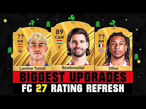 FIFA 27 | BIGGEST RATING UPGRADES IN FC 27! 😱🔥 ft. Szoboszlai, Lamine Yamal, Olise…