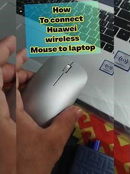 How to connect Wireless mouse to Huawei laptop | Youth edition wireless mouse Huawei