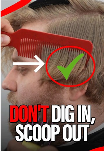 Mastering Haircuts: Scoop Out Technique