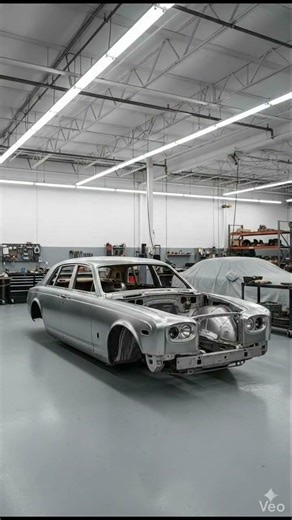 Abandoned Rolls Royce Restoration! 😱✨ #shorts#restoration#abandoned