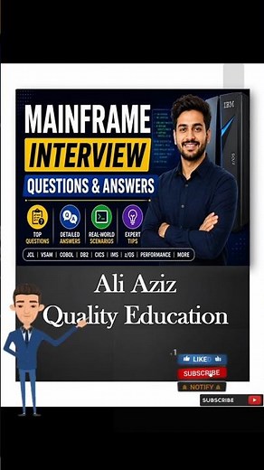 Mainframe Interview Questions and Answers 💻 | IT Interview Tips