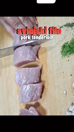 9.2K views · 650 reactions | Svinjski file / lungić / medaljoni u...