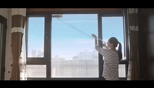 Window cleaning glass Sponge mop cleaner brush on Make a GIF