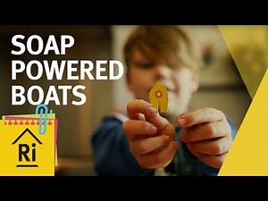 At home science - Soap boat water experiment - ExpeRimental #14