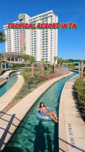 When you want a tropical getaway without leaving Texas, this is the spot. 🌴 Margaritaville Lake Resort on Lake Conroe feels like a mini island escape about an hour from Houston. The pools are the highlight: swim-up bar, lazy river, water slides, and a full kids waterpark. There’s also boat rentals on the lake, a daily lineup of activities, and even nighttime fire performances. You don’t have to stay overnight either. Day passes let you come just for the pools and tropical vibes. 📍 Margaritavil