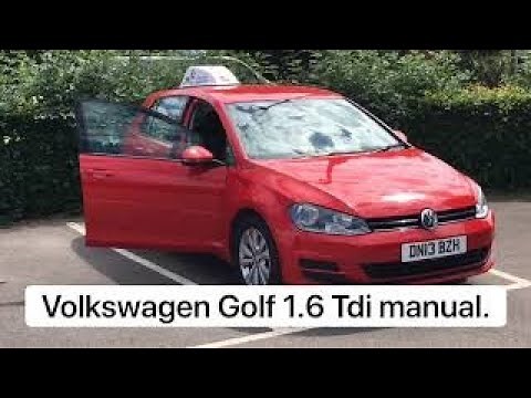 Test Day Show Me Tell Me Questions i-Drive Learning in a Volkswagen Golf 1.6Tdi Manual