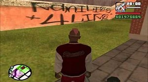 GTA SA Myth Ghostgraffiti
