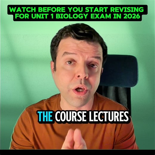 chem-bio.info by Hosni on Instagram: "🔴 Check the link in the bio to join the complete revision course for Unit 1 Biology for the January 2026 exam 🔴 Edexcel IAL Unit 1 Biology Complete Exam Prep. for January 2026 ✅ Unit 1 Biology Notes Ebook 📖 ✅ 11 Live Revision Lectures (90 min long each) ✅ 14 lectures covering the entire syllabus ✅ Unit 1 Solved Past Papers 📝 ✅ Track progress with Quizzes & Flashcards ✅ Two Years Access to your materials This video explains why the last month before the U